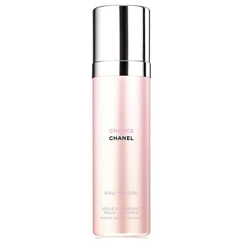 chanel chance sheer moisture mist|CHANCE EAU TENDRE SHEER MOISTURE MIST .